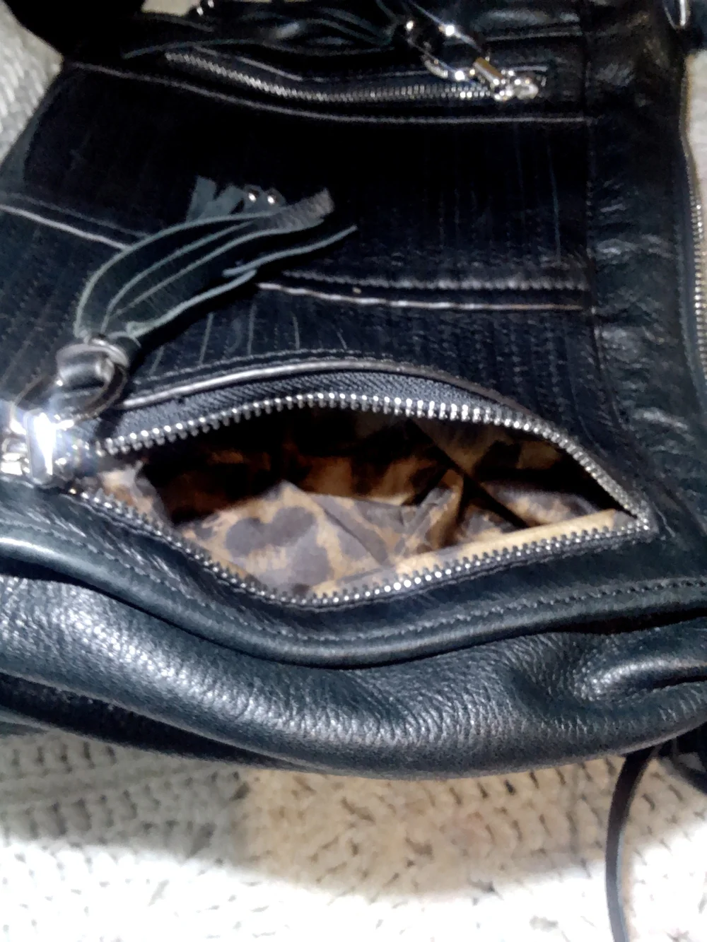 B MAXOWSKY Black Hand/Shoulder Bag